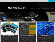 Tablet Screenshot of musicaudio.net